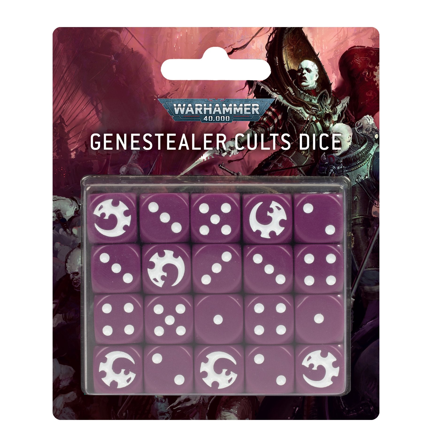 Genestealer Cults Dice Set - Dark Crystal Cards