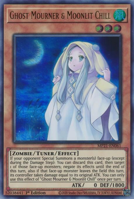 Ghost Mourner & Moonlit Chill [MP21 - EN061] Ultra Rare - Dark Crystal Cards