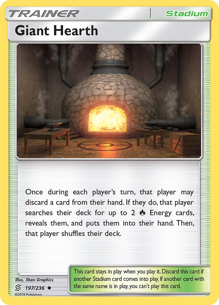 Giant Hearth (197/236) [Sun & Moon: Unified Minds] - Dark Crystal Cards