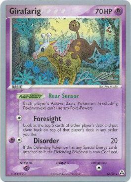 Girafarig (16/92) (Mewtrick - Jason Klaczynski) [World Championships 2006] - Dark Crystal Cards