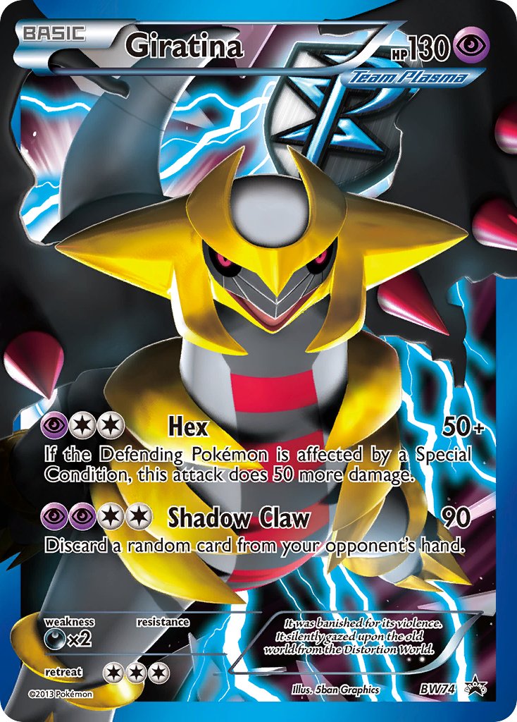 Giratina (BW74) [Black & White: Black Star Promos] - Dark Crystal Cards