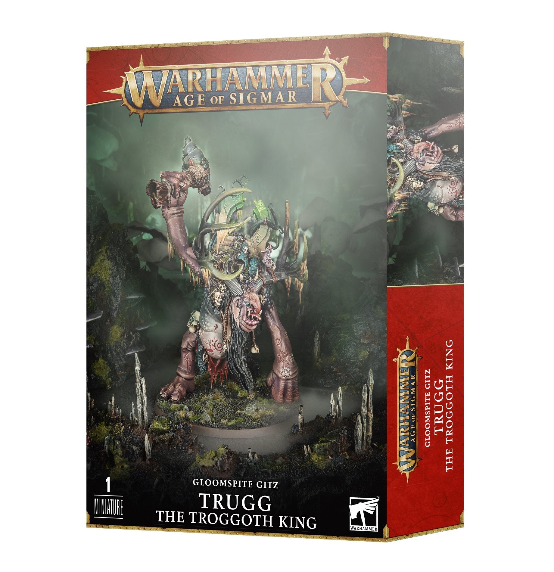 Gloomspite Gitz Trugg The Troggoth King - Dark Crystal Cards