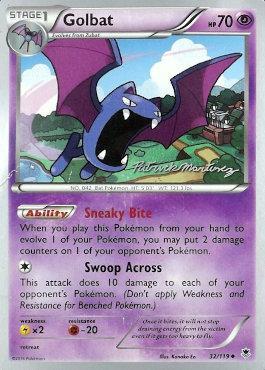 Golbat (32/119) (Punches 'n' Bites - Patrick Martinez) [World Championships 2015] - Dark Crystal Cards