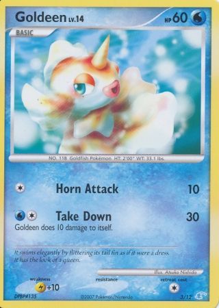 Goldeen (3/12) [Diamond & Pearl: Trainer Kit - Manaphy] - Dark Crystal Cards