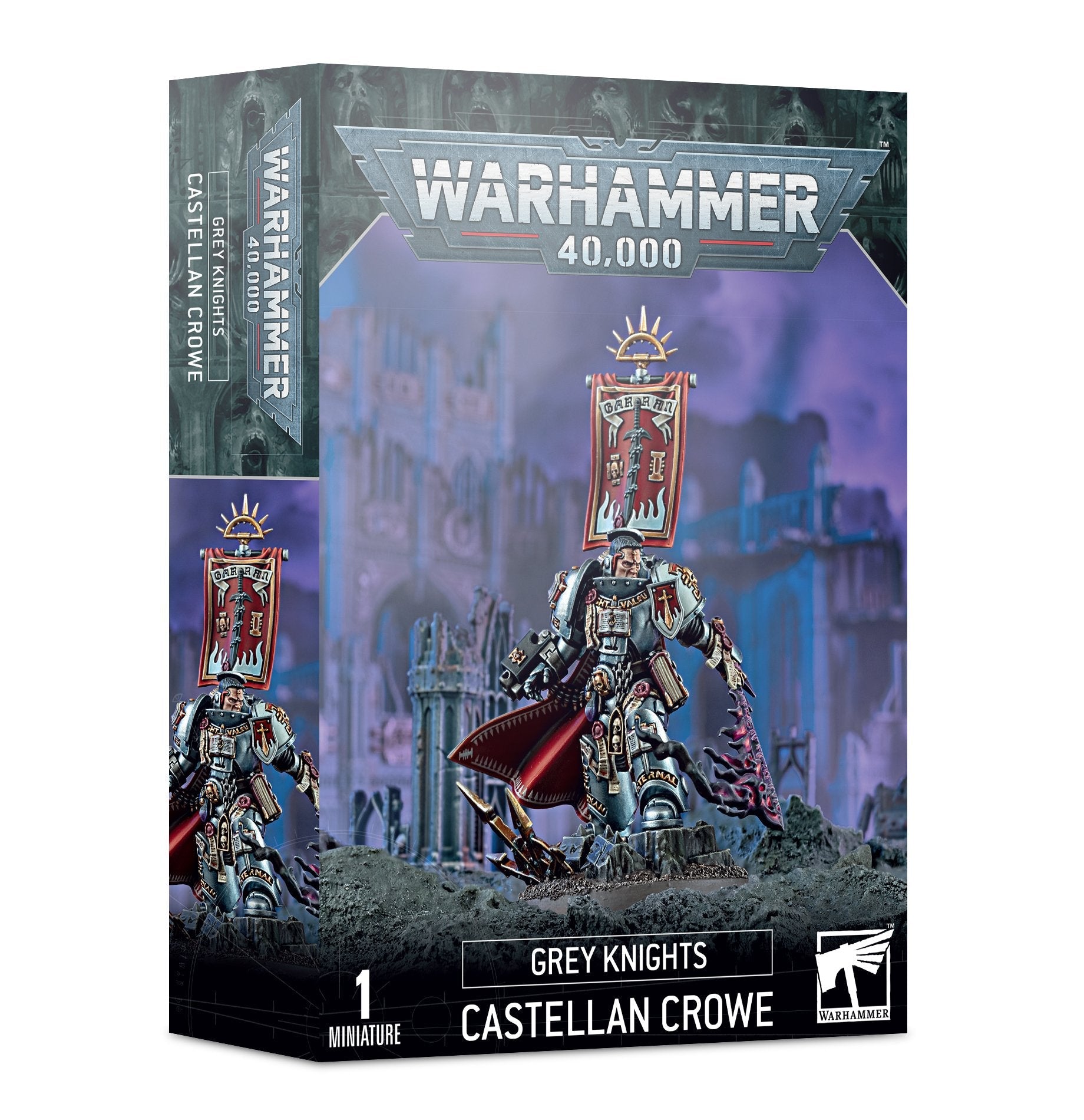 Grey Knights Castellan Crowe - Dark Crystal Cards