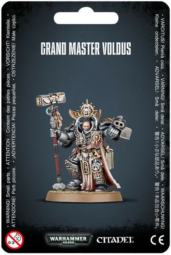 Grey Knights Grandmaster Voldus - Dark Crystal Cards