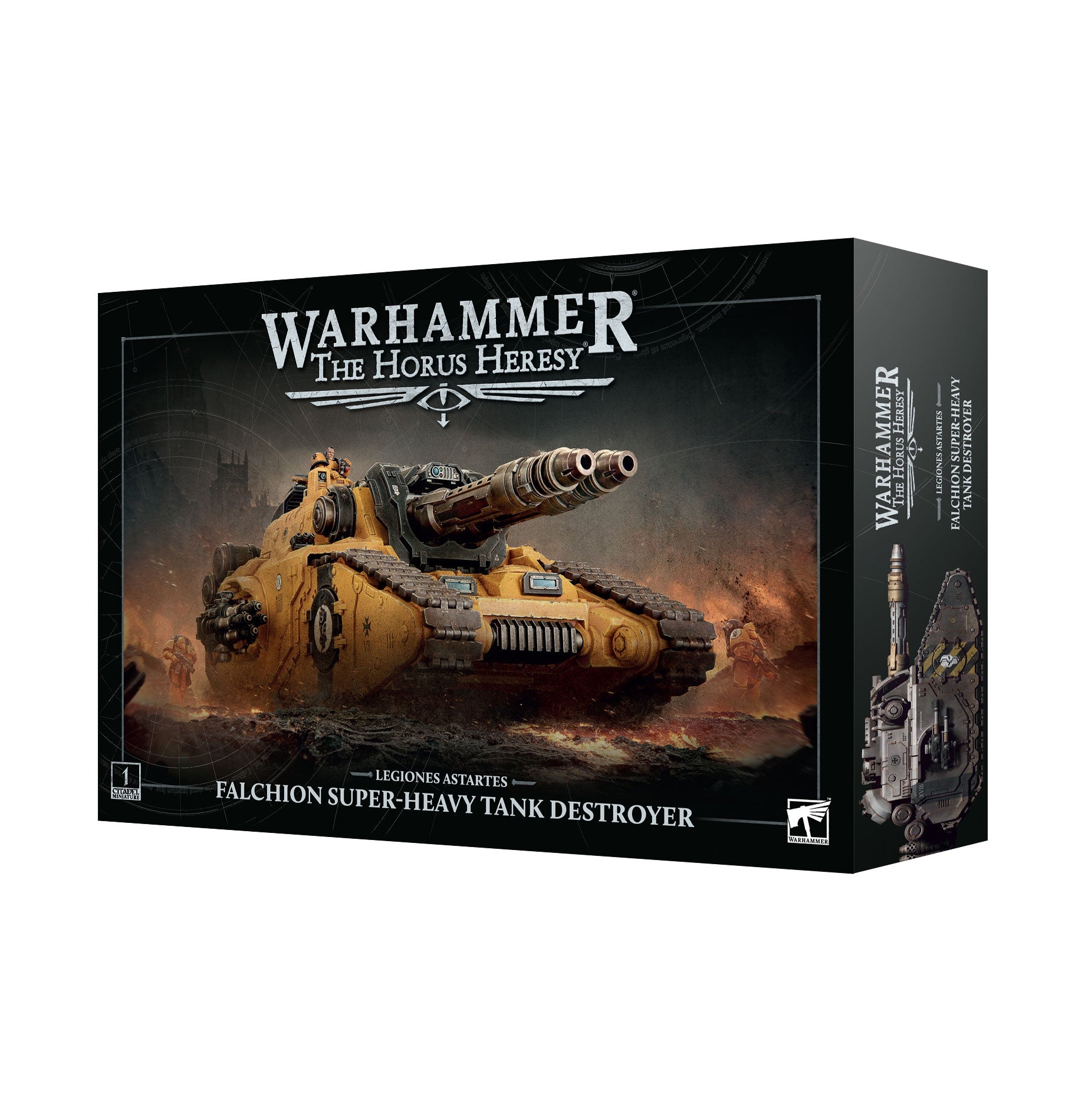 Horus Heresy Legiones Astartes Falchion Super Heavy Tank - Destroyer Pre - order - Dark Crystal Cards