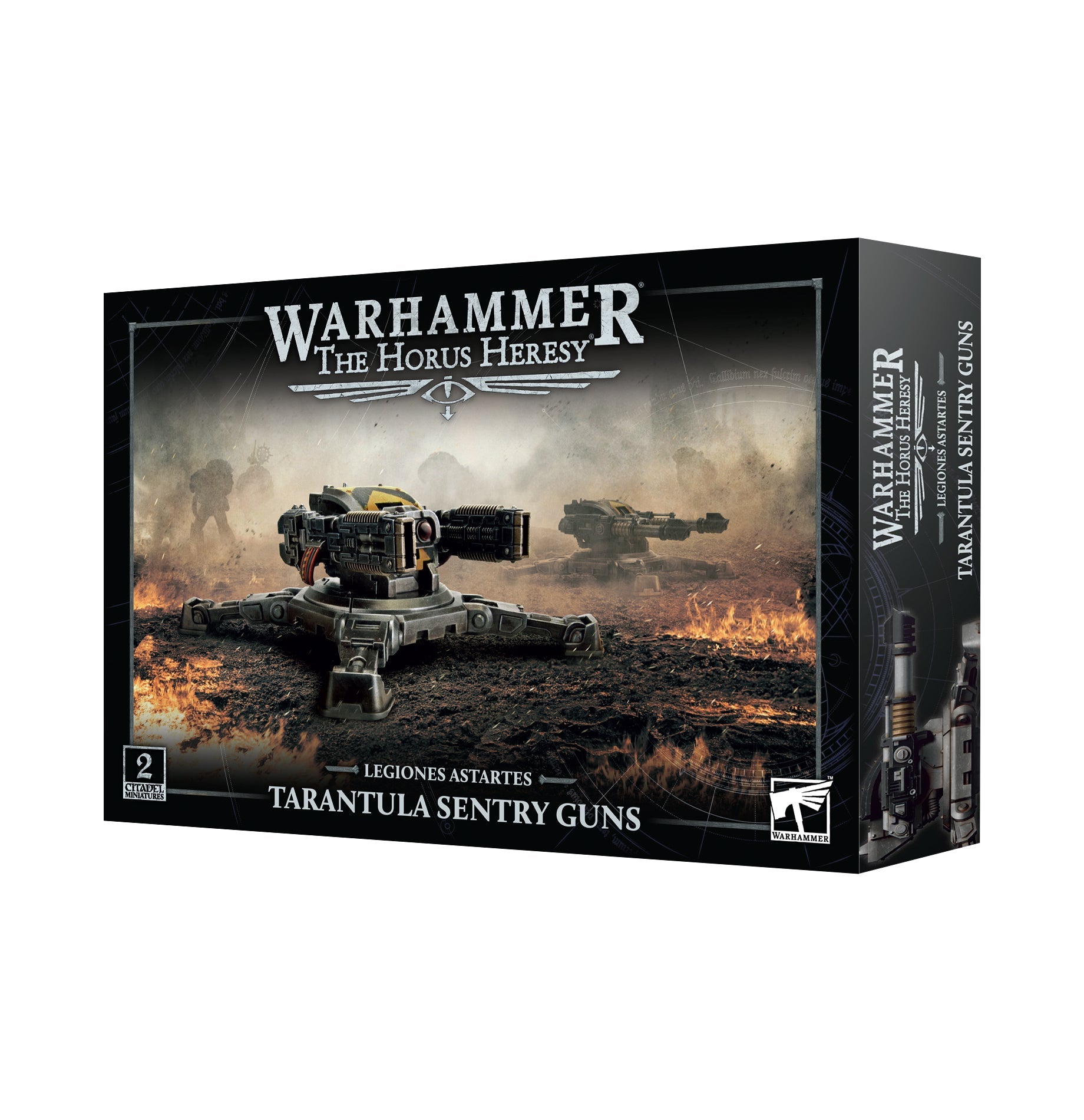 Horus Heresy Legiones Astartes Tarantula Sentry Guns Pre - order - Dark Crystal Cards