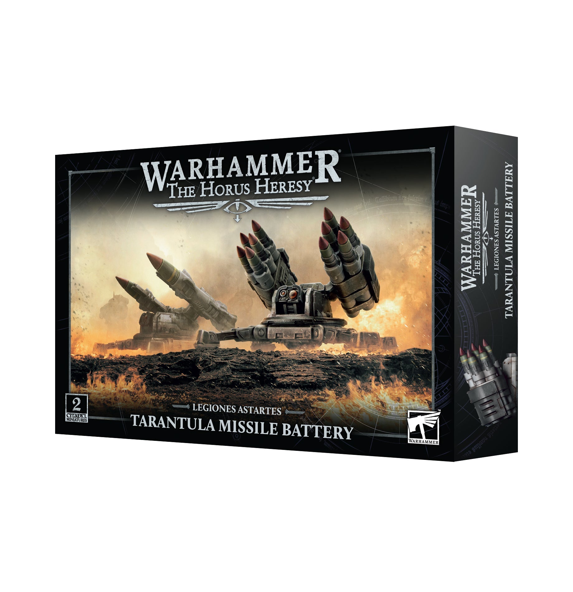 Horus Heresy Legions Astartes Tarantula Missile Battery Pre - order - Dark Crystal Cards