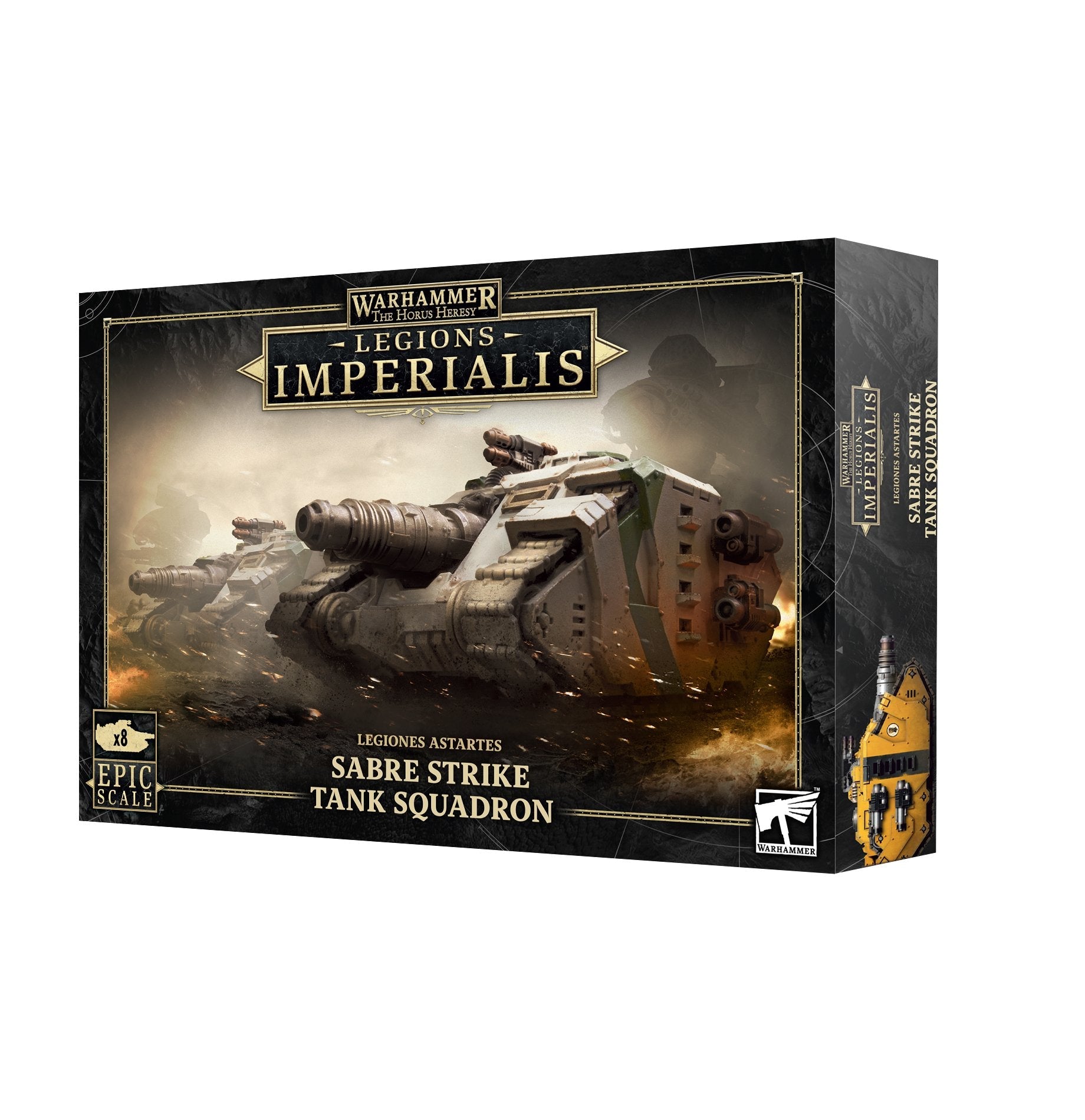 Horus Heresy Legions Imperialis Legion Sabre Strike Tank Squadron Pre - order - Dark Crystal Cards