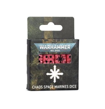 Chaos Space Marines Dice Set Pre-order