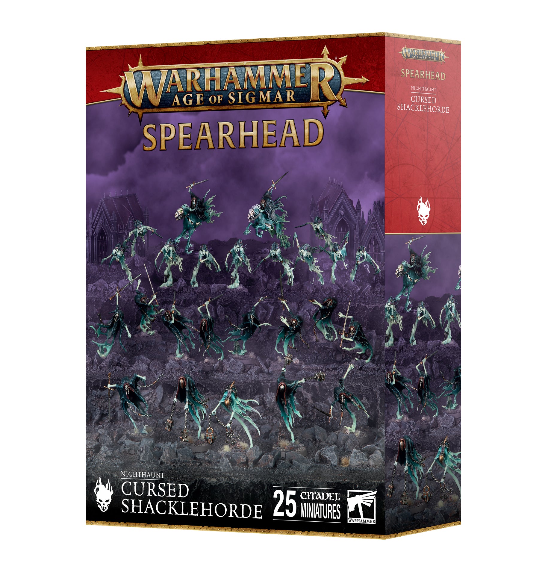 Age Of Sigmar Spearhead Nighthaunt Cursed Shacklehorde Pre-order