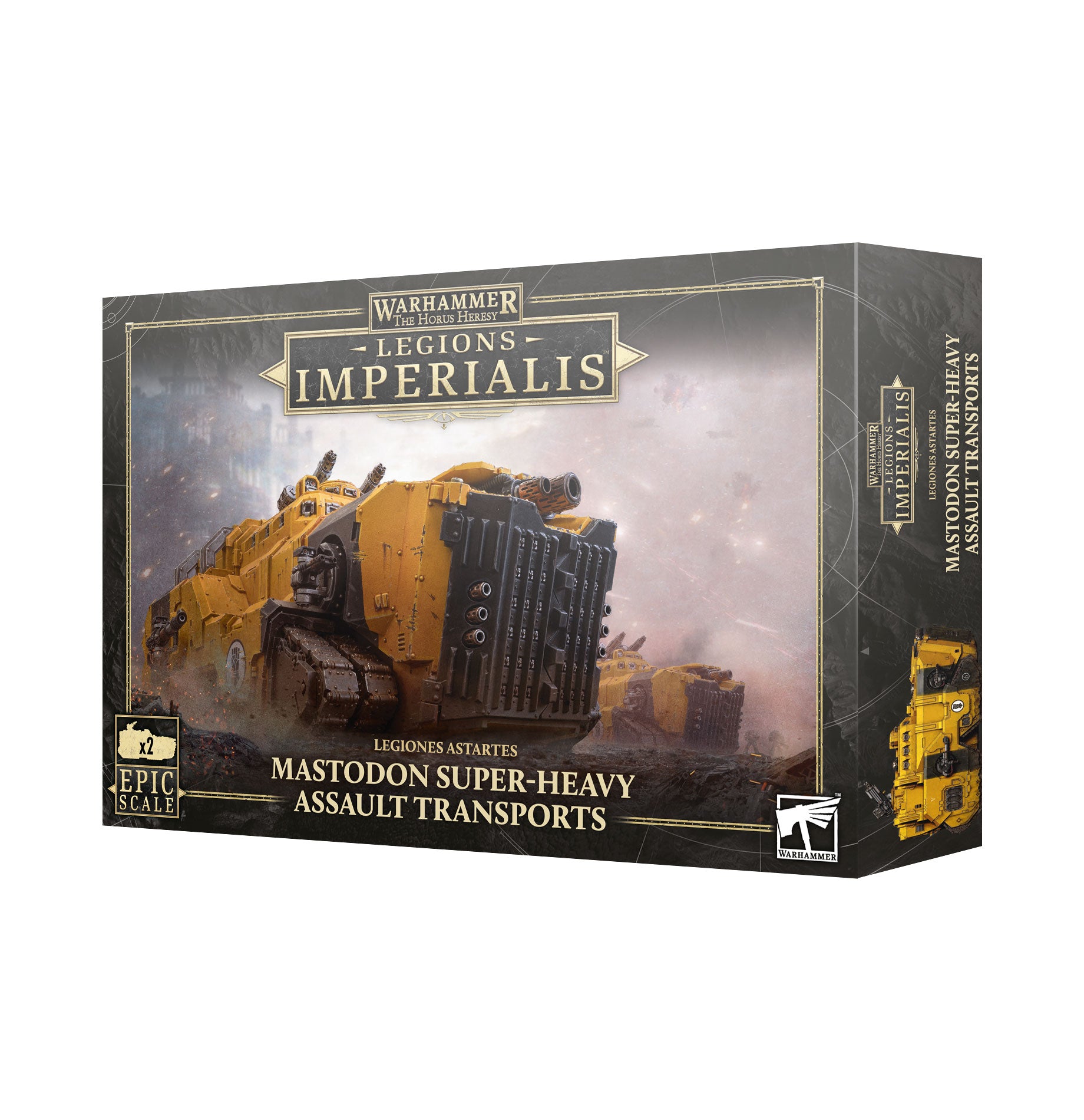 Legions Imperialis Mastodon Super Heavy Assault Transports Pre-order