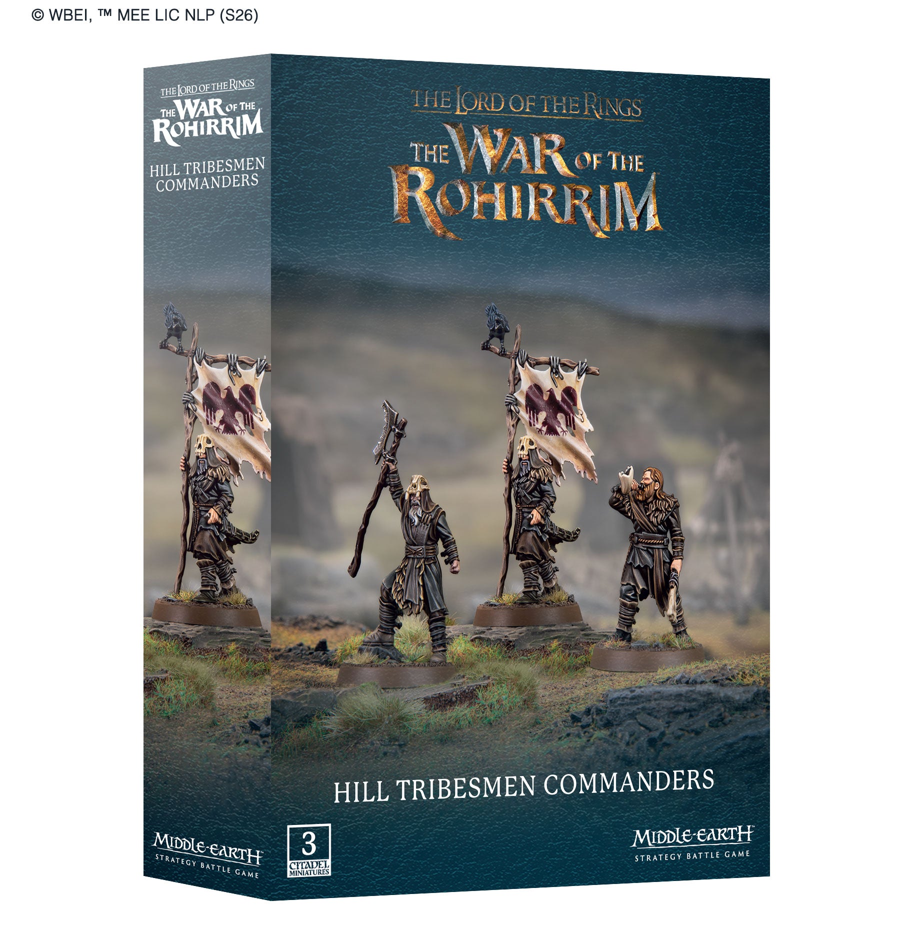 Middle Earth Hill Tribesmen Commanders Pre-Order