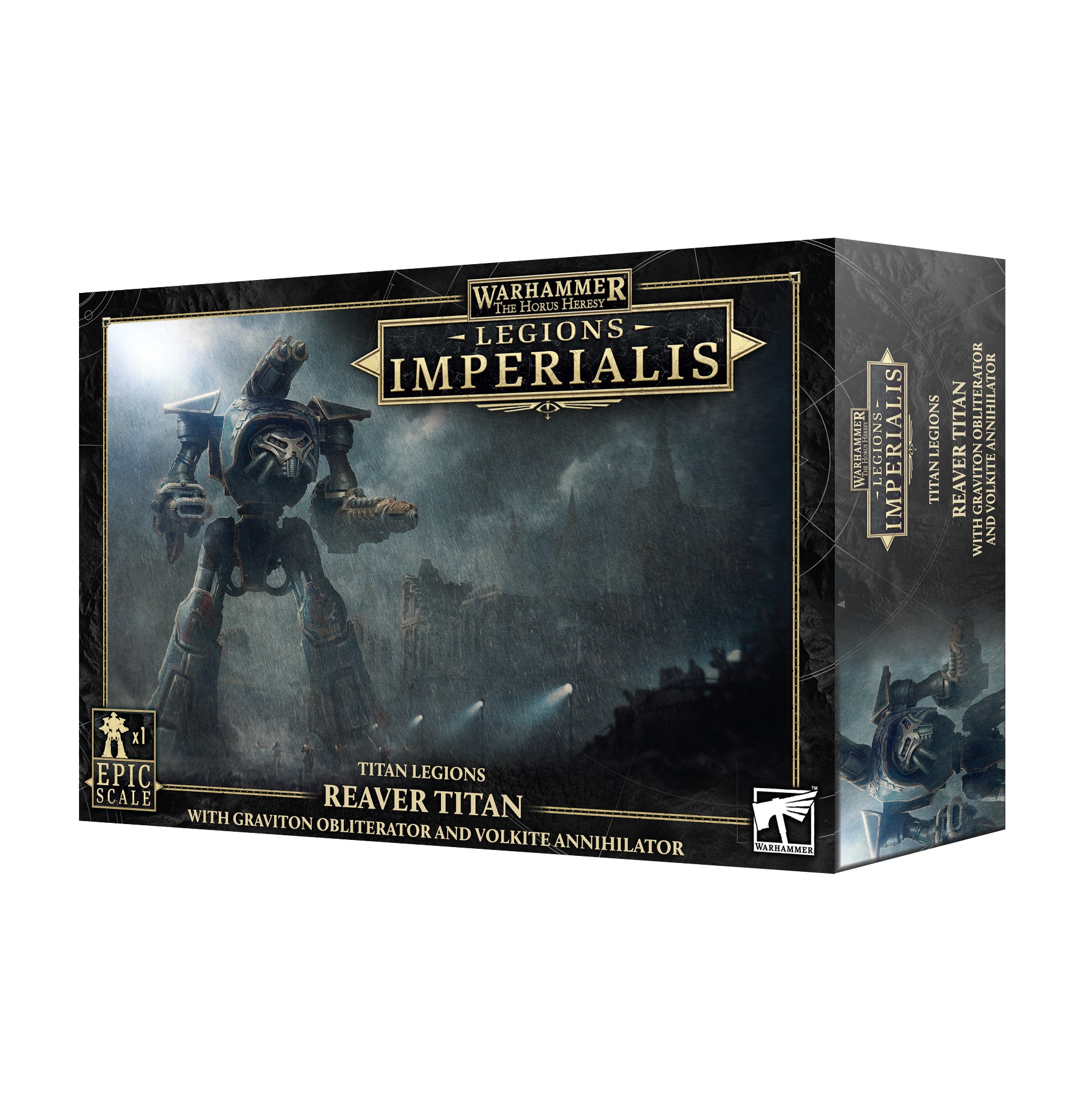 Legions Imperialis Reaver Titan With Graviton Obliterator And Volkite Annihilator Pre-Order