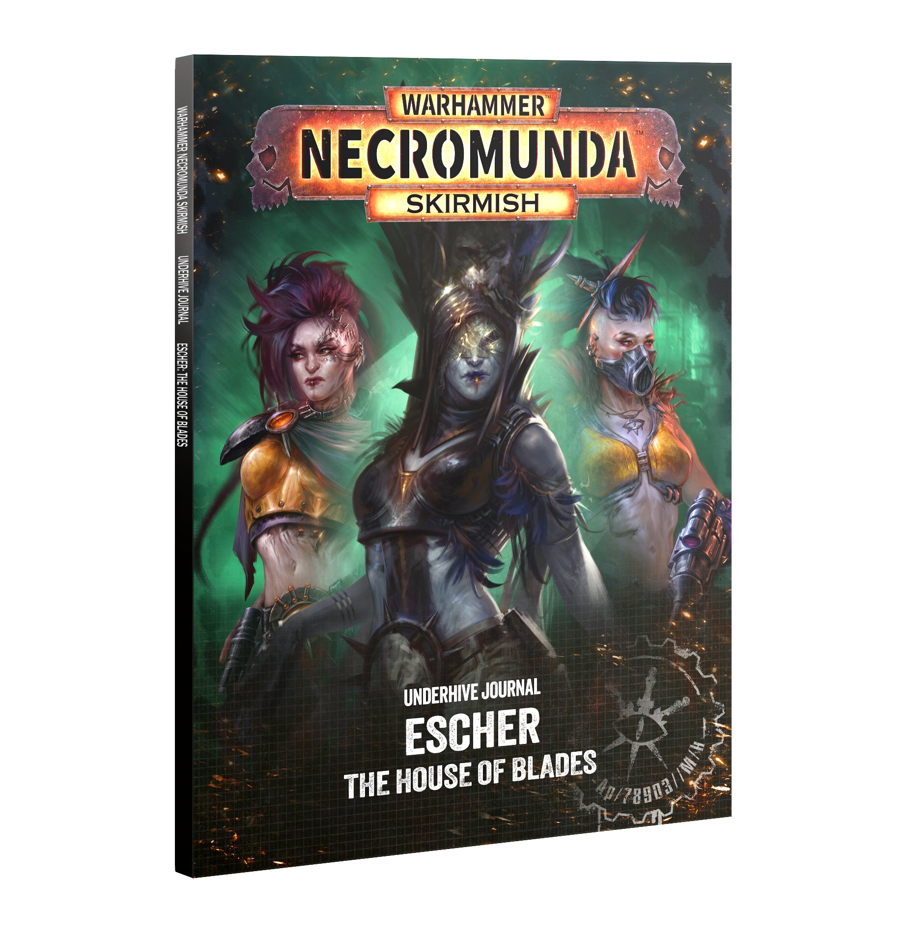 NECROMUNDA UNDERHIVE JOURNAL: ESCHER: HOUSE OF BLADES (Pre-Order)