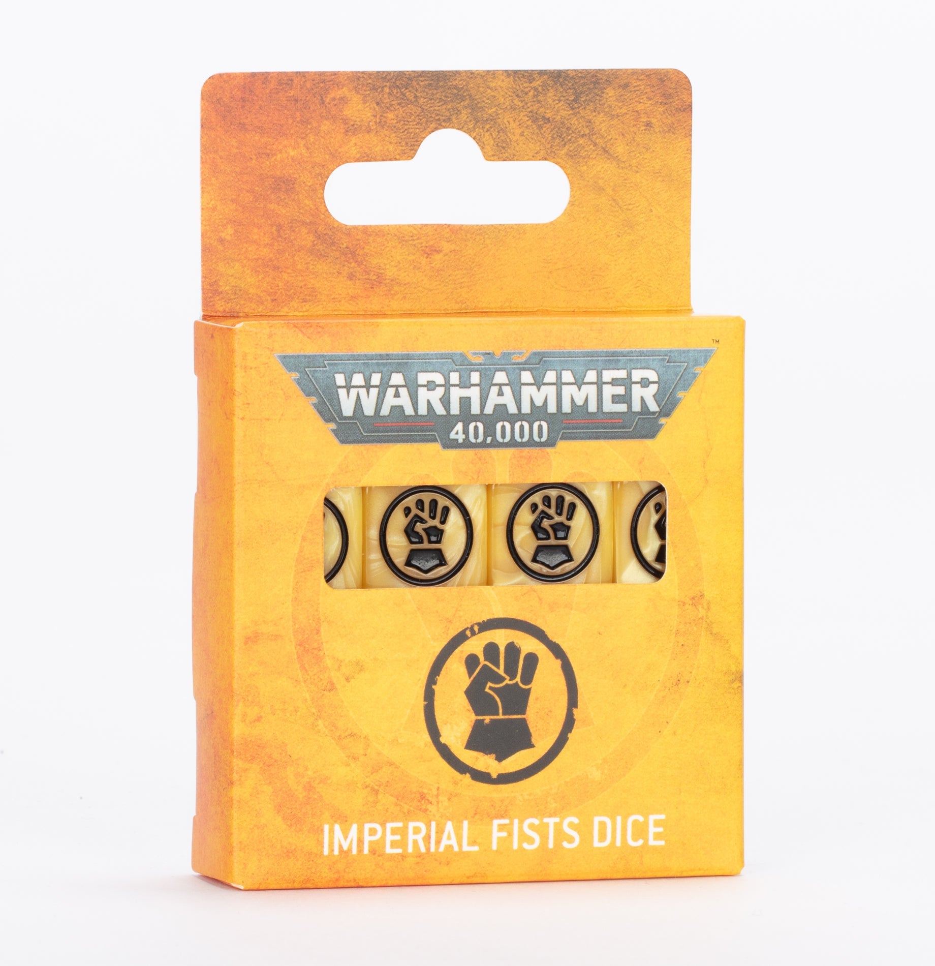 Imperial Fists Dice Pre - order - Dark Crystal Cards