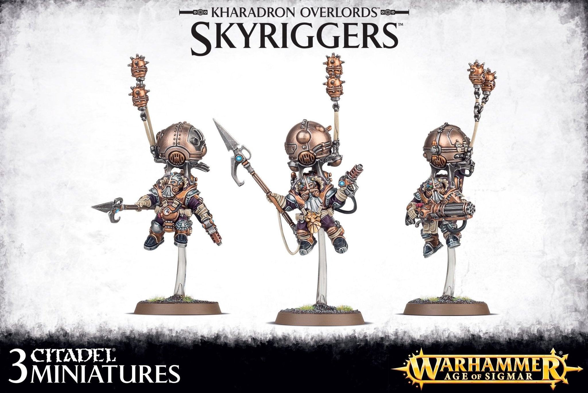 Kharadron Overlords Skywardens - Dark Crystal Cards