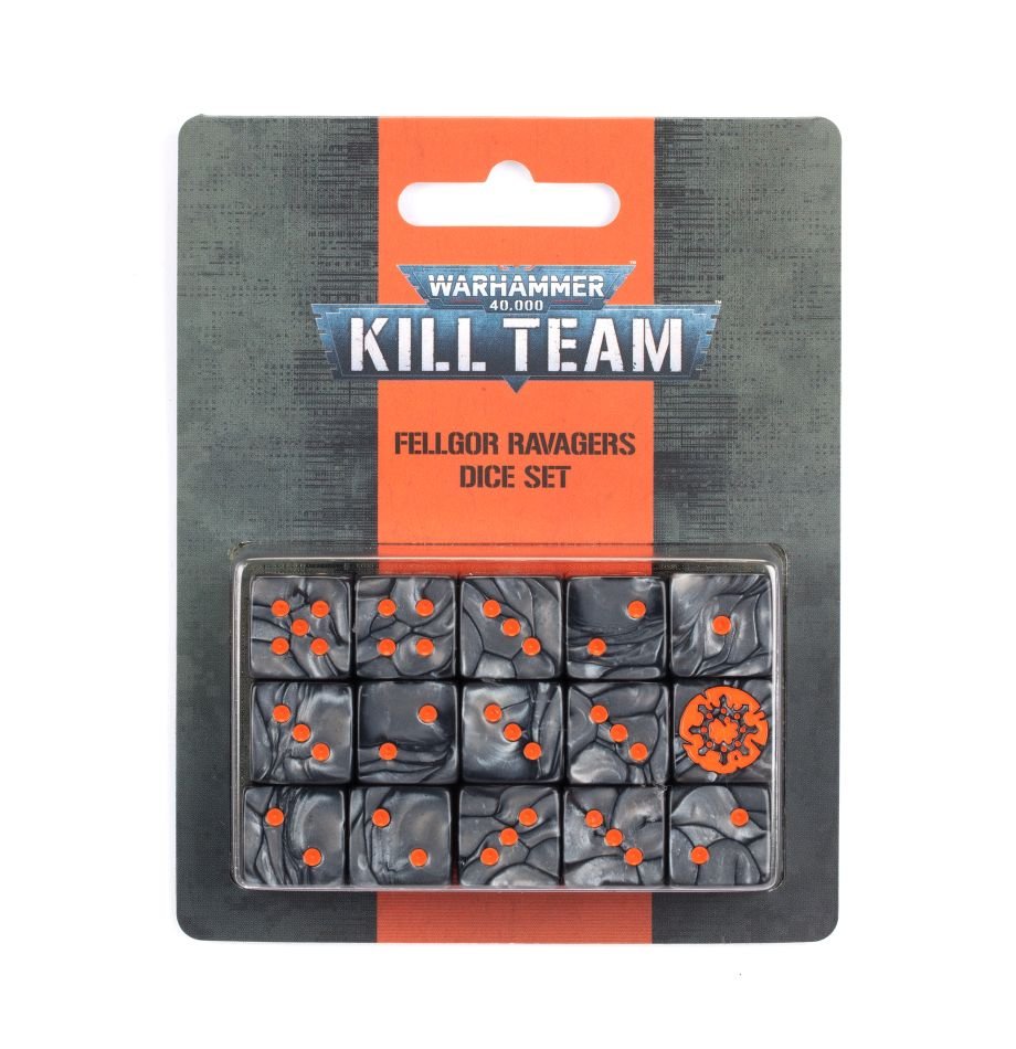 Kill Team Fellgor Ravagers Dice Set - Dark Crystal Cards