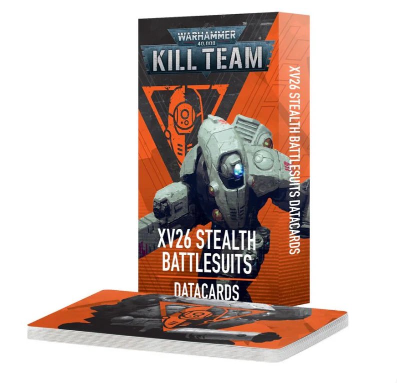 Kill Team XV26 Stealth Battlesuits Datacards - Dark Crystal Cards
