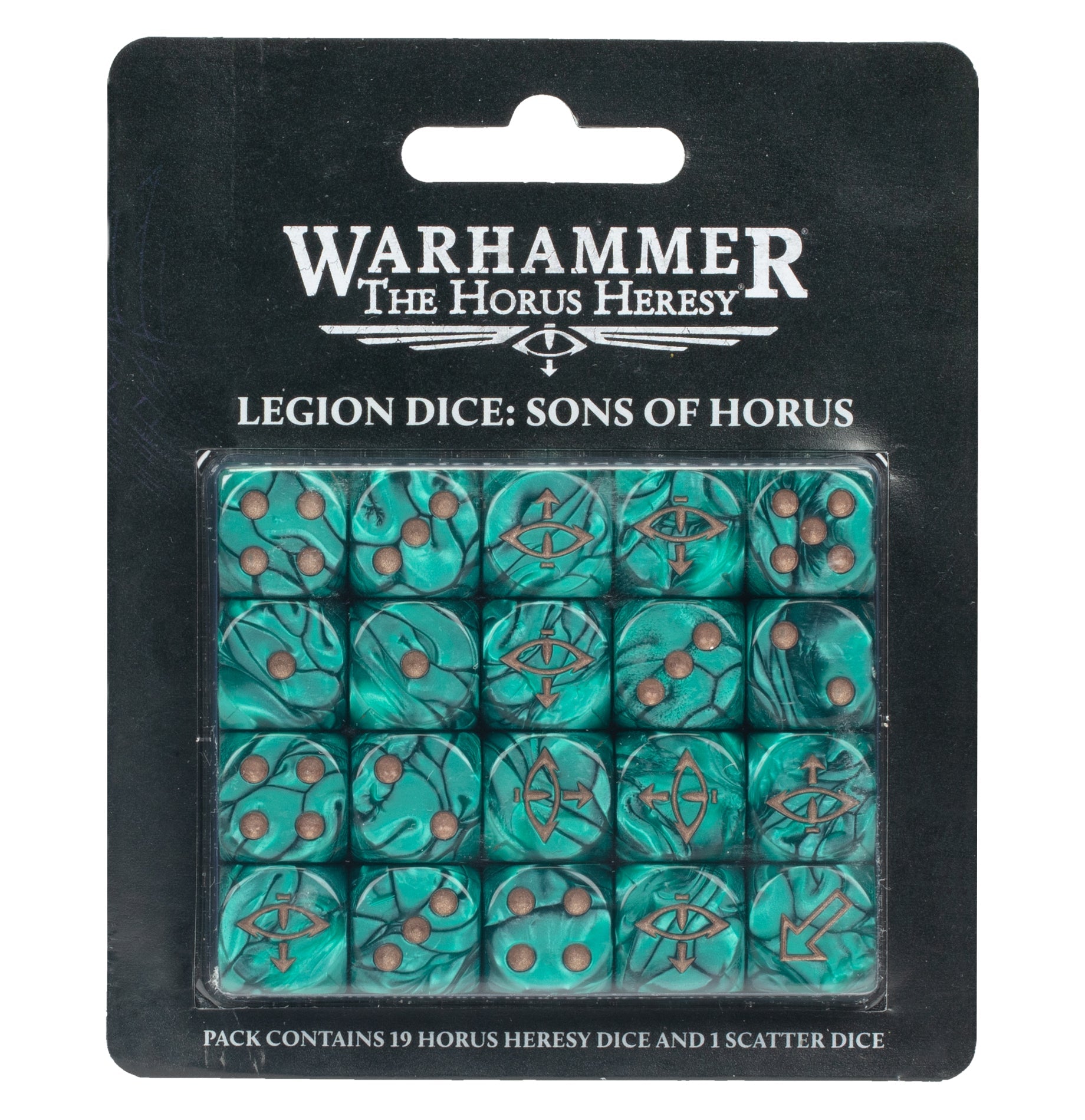 Legion Dice Sons of Horus - Dark Crystal Cards