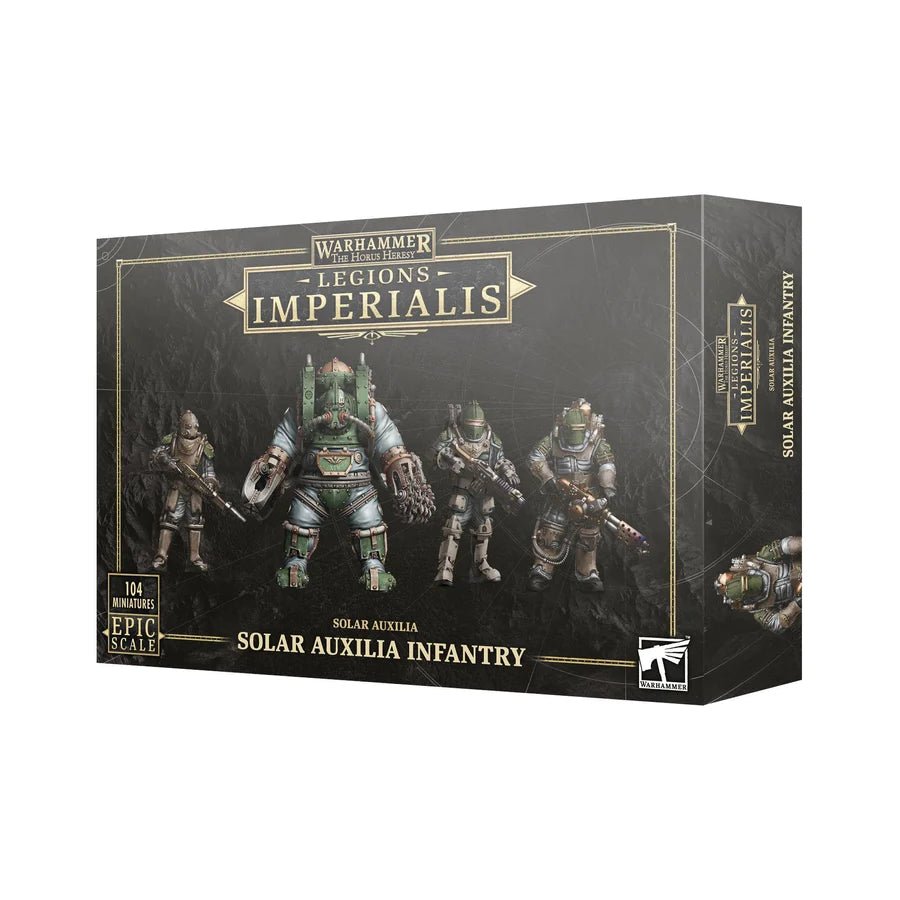 Legion Imperialis Solar Auxilia Infantry - Dark Crystal Cards