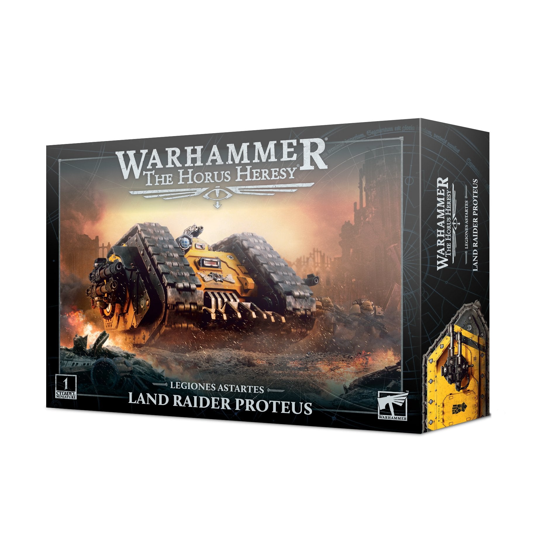 Legiones Astartes Land Raider Proteus - Dark Crystal Cards