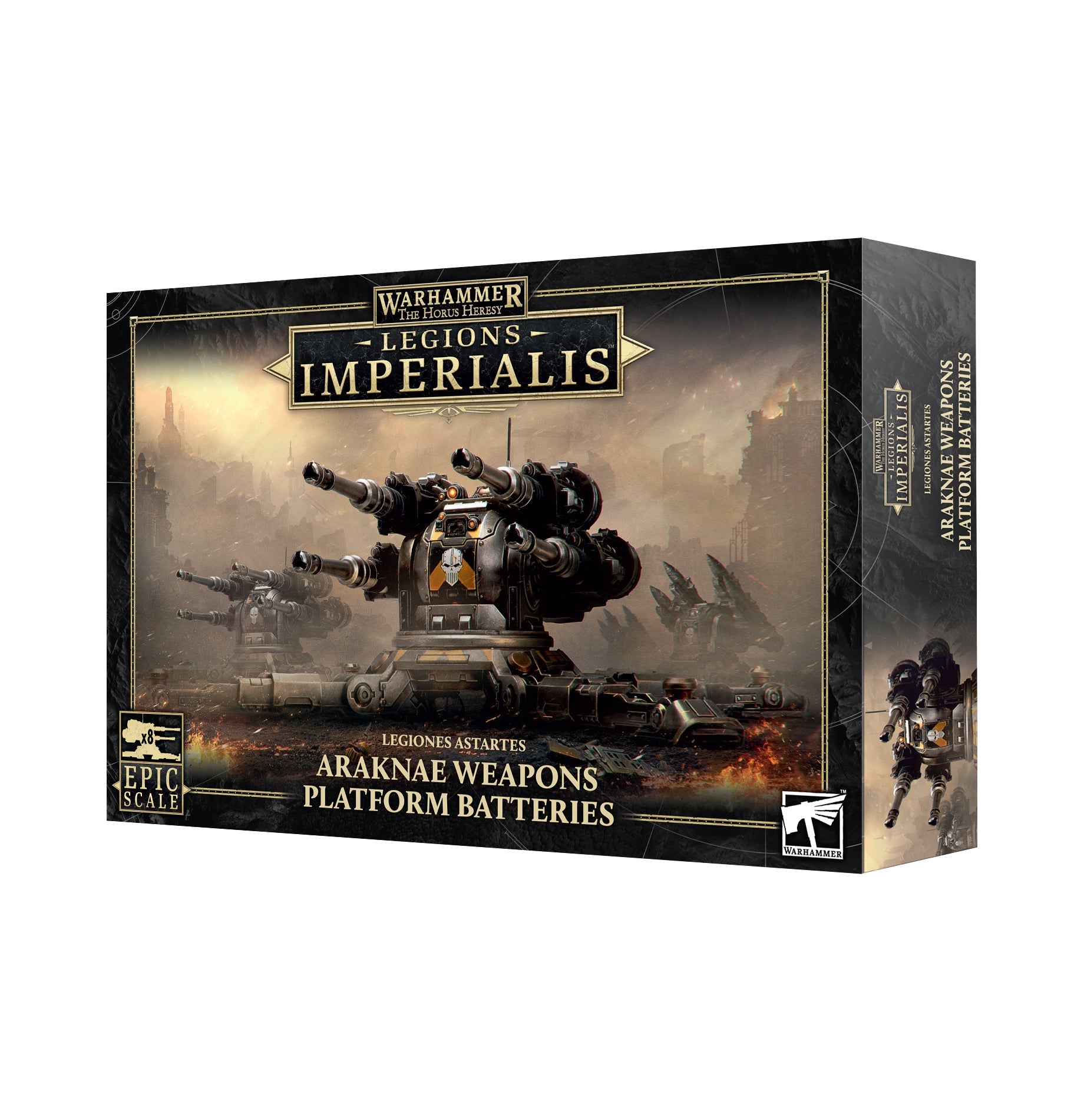 Legions Imperialis Legiones Astartes Araknae Weapons Platform Batteries Pre - order - Dark Crystal Cards