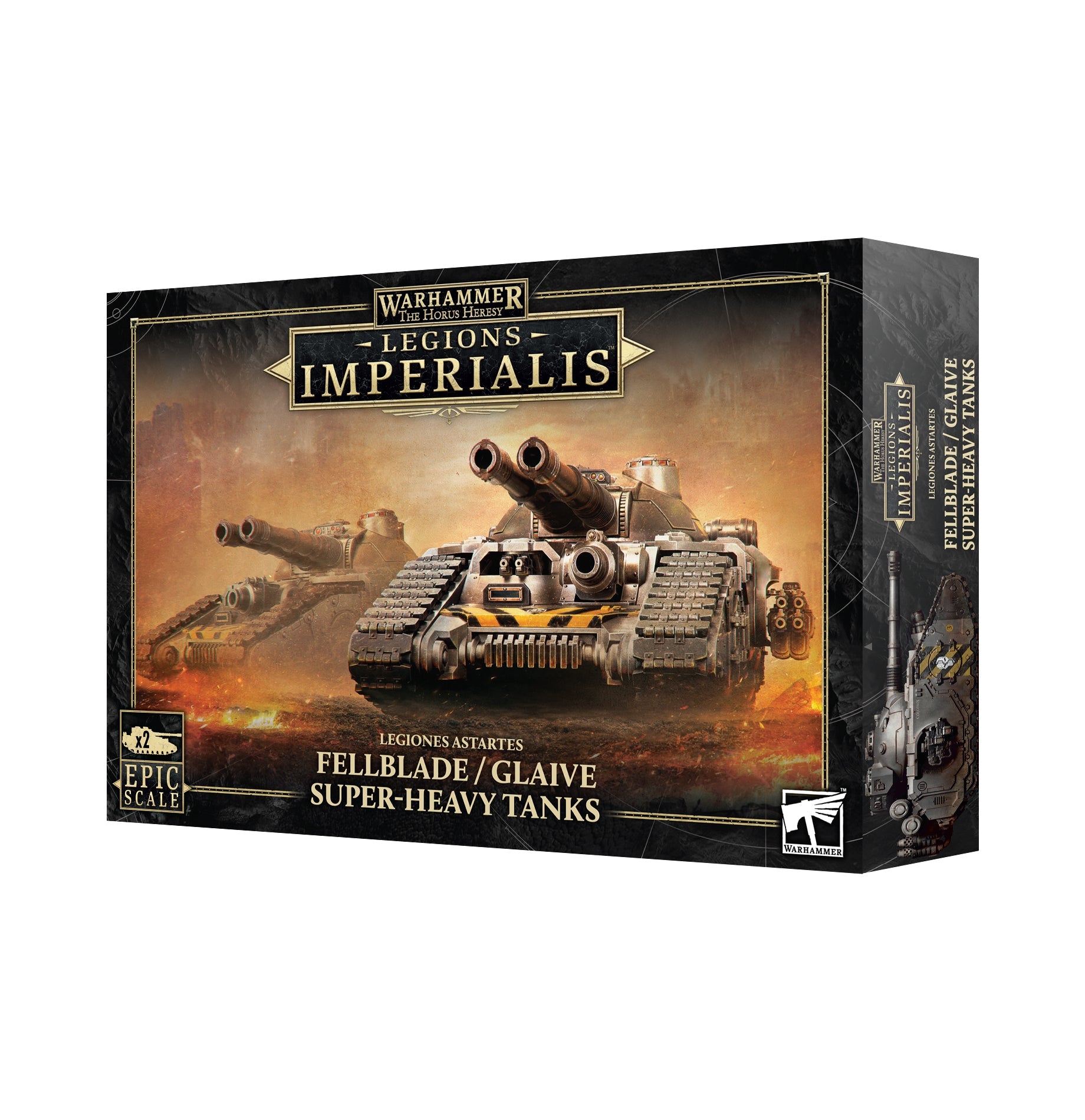 Legions Imperialis Legiones Astartes Fellblade Glaive Super - heavy Tanks - Dark Crystal Cards