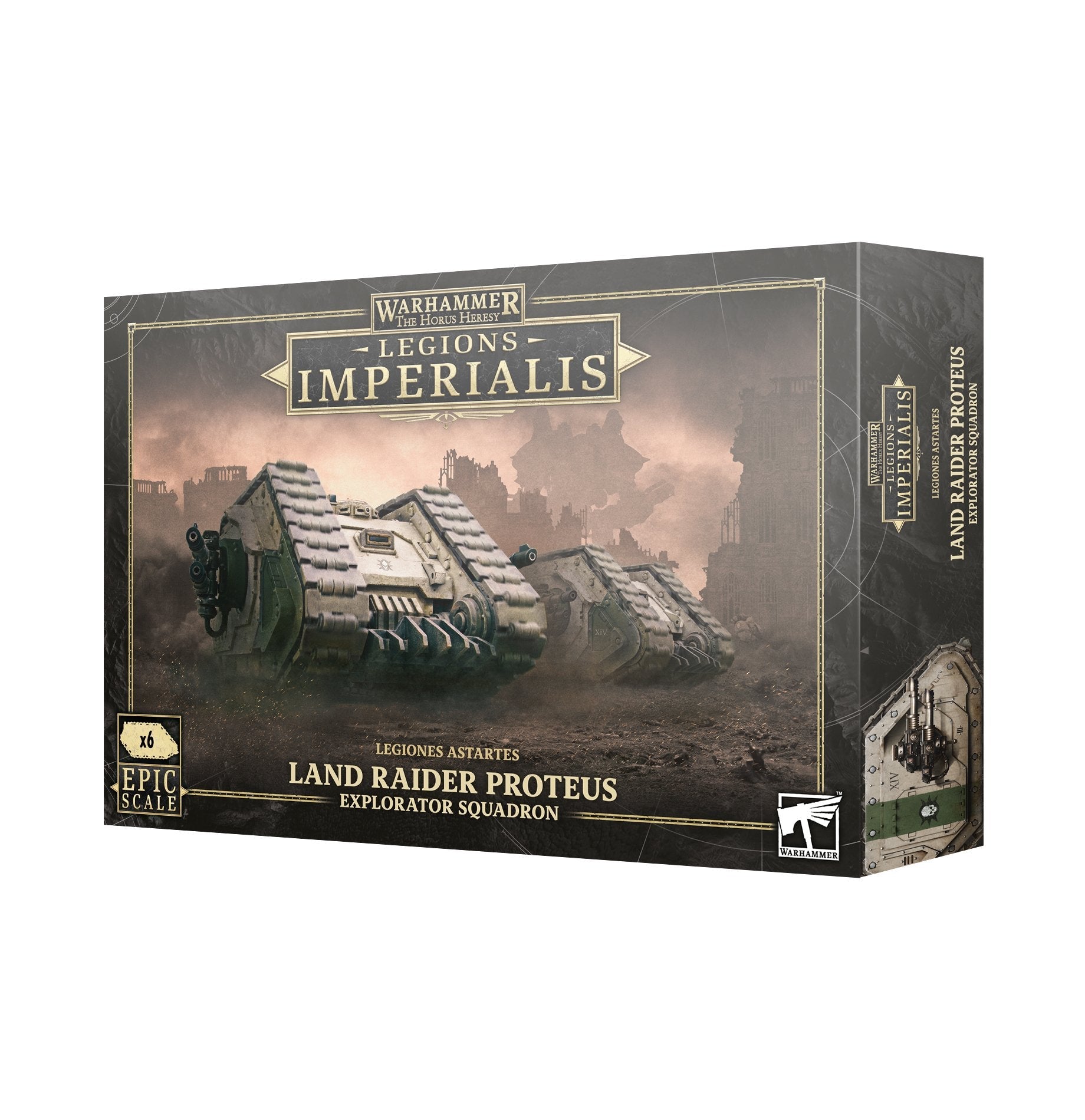 Legions Imperialis Legiones Astartes Land Raider Proteus Explorator Squadron - Dark Crystal Cards