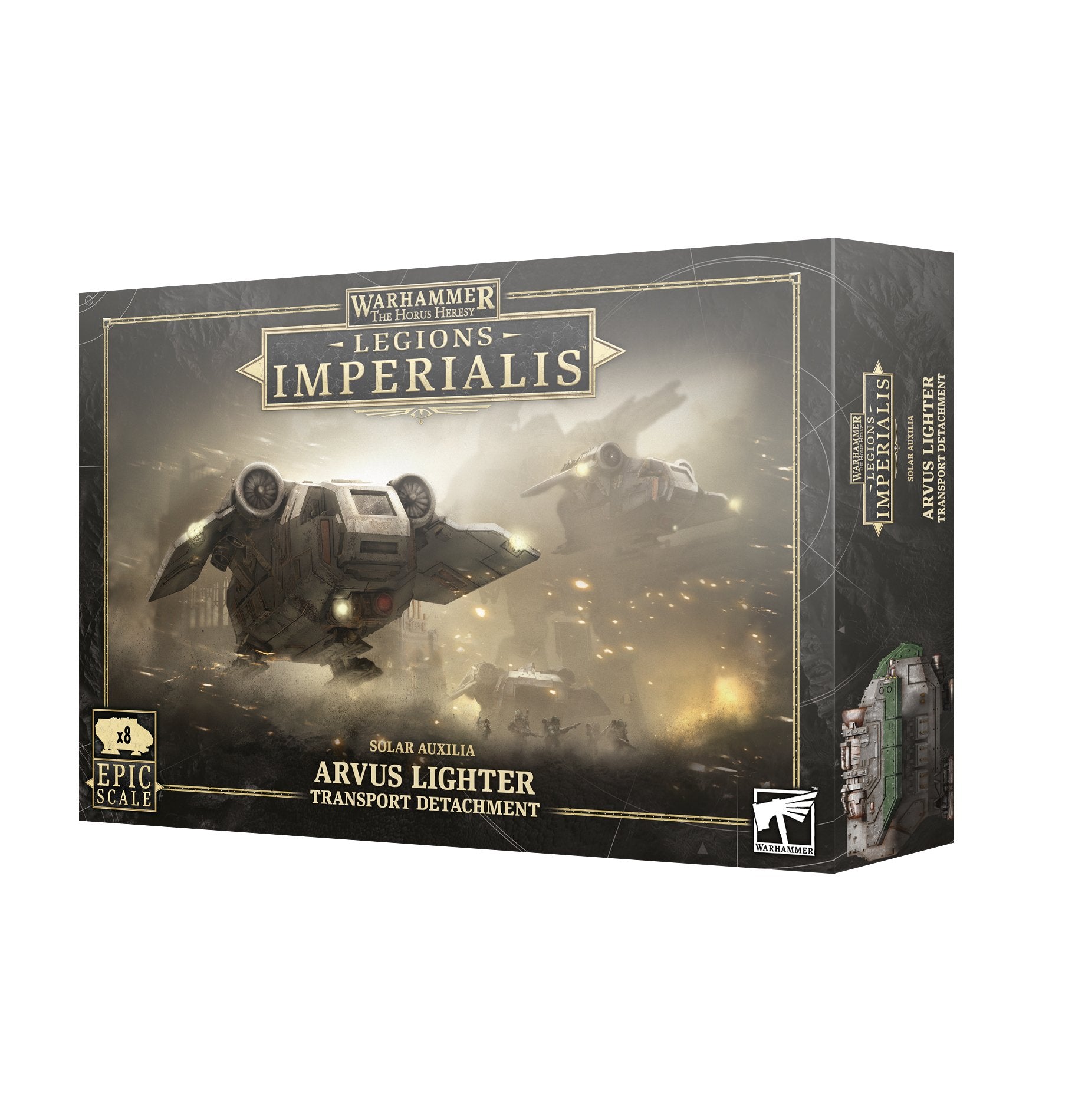 Legions Imperialis Solar Auxilia Arvus Lighter Transport Detachment - Dark Crystal Cards