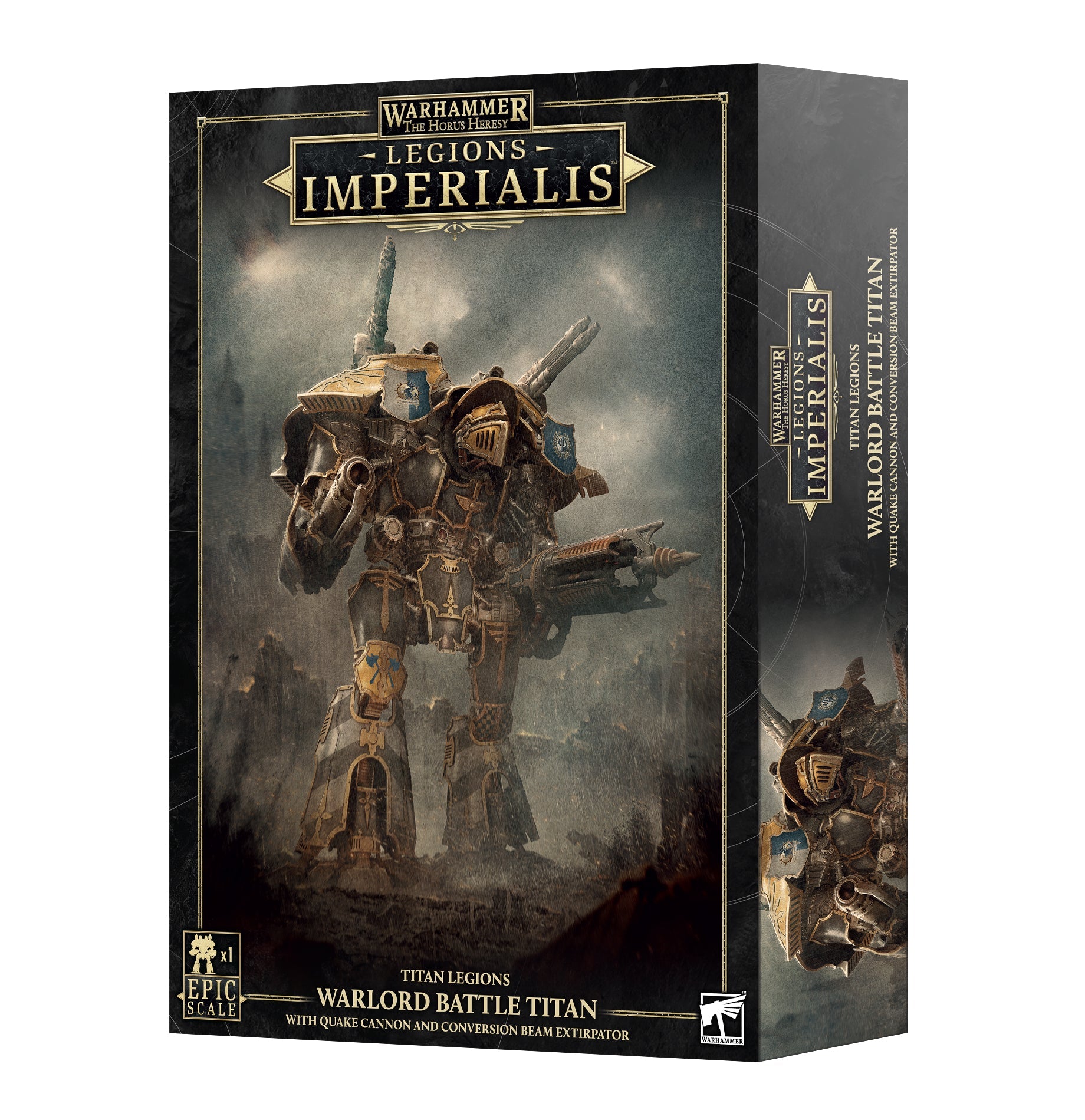 Legions Imperialis Warlord Titan Quake Cannon And Beam Extirpator Pre-Order - Dark Crystal Cards