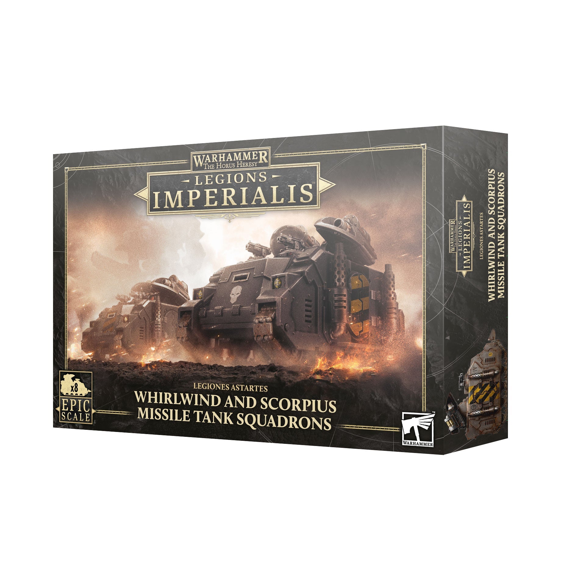 Legions Imperialis Whirlwind/Skorpius Missile Tank Squadron Pre - order - Dark Crystal Cards