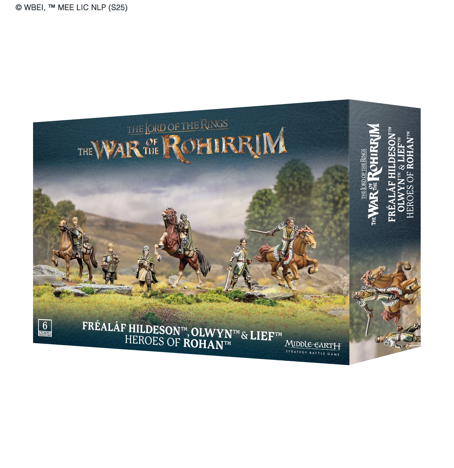 Lord of the Rings Fréaláf Hildeson™ Olwyn and Lief Heroes of Rohan Pre - Order - Dark Crystal Cards