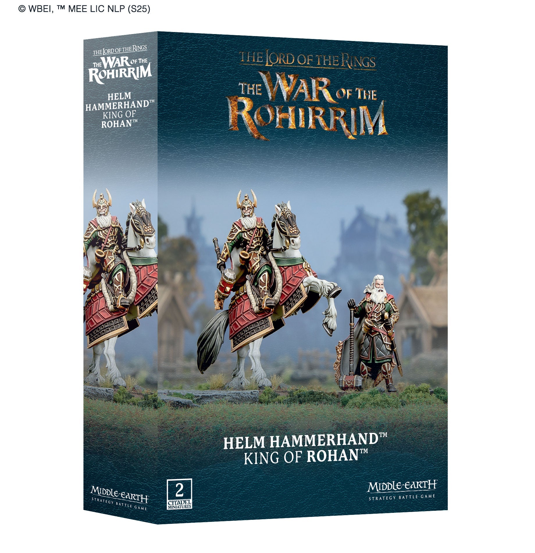 Lord of the Rings Helm Hammerhand™, King of Rohan™ Pre - Order - Dark Crystal Cards
