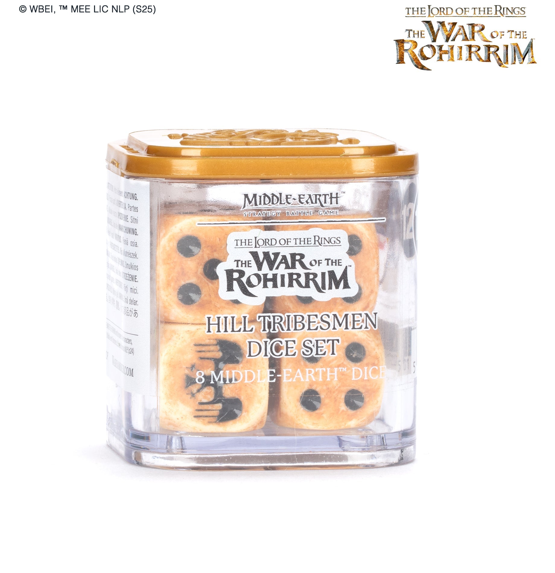 Lord of the Rings Hill Tribesmen Dice Set Pre - Order - Dark Crystal Cards