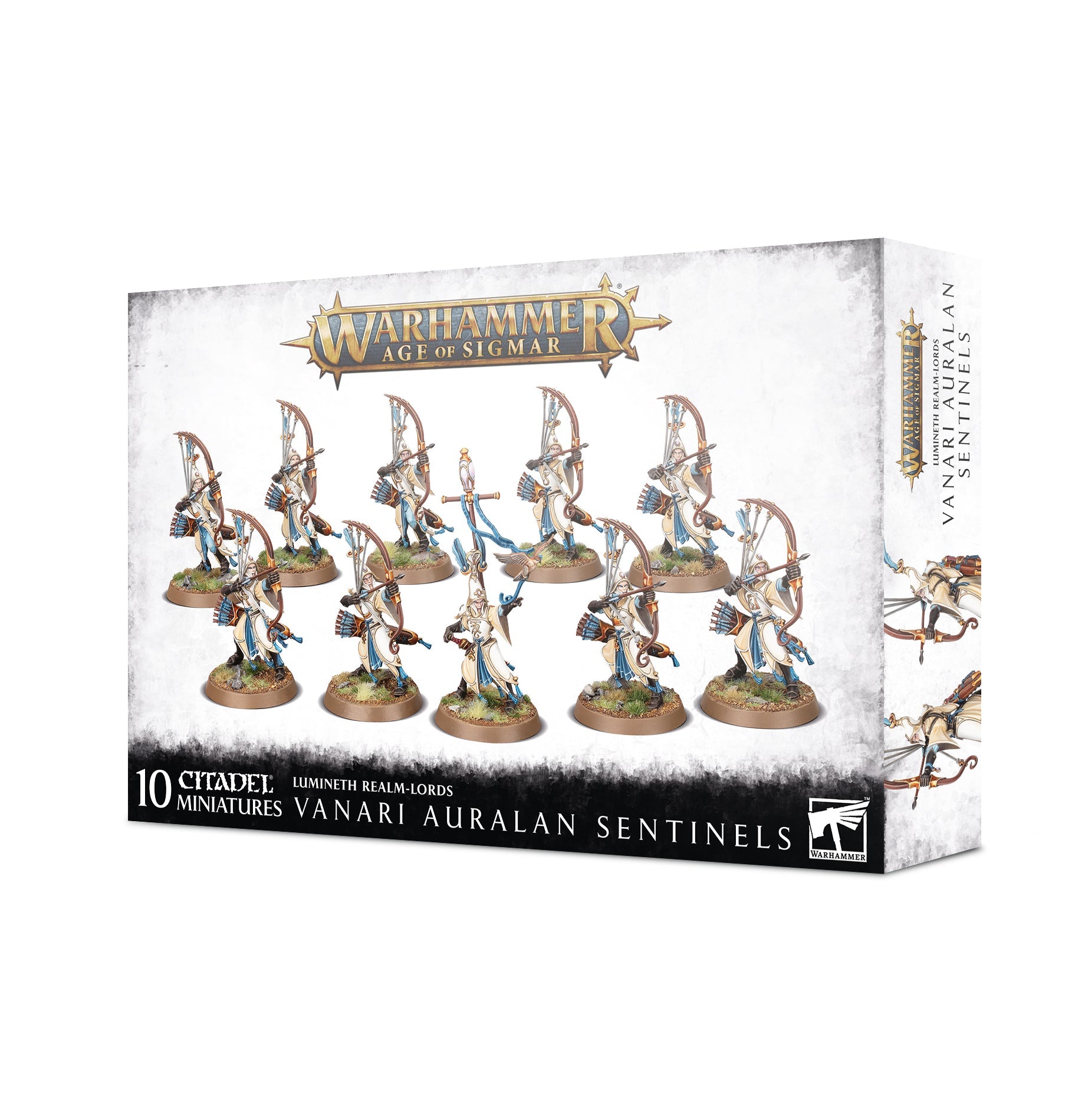 Lumineth Realm - Lords Vanari Auralan Sentinels - Dark Crystal Cards