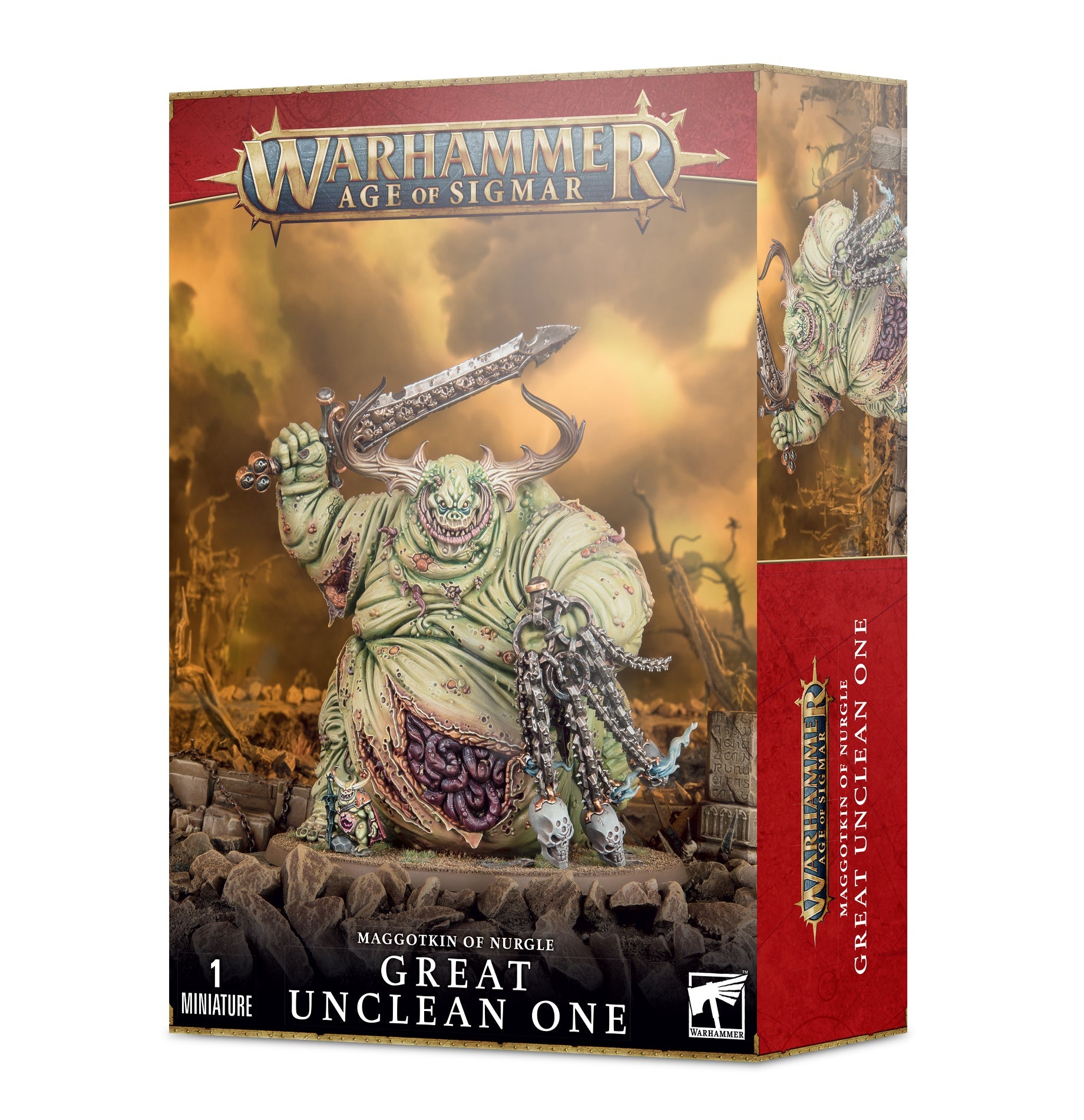 Maggotkin Of Nurgle Great Unclean One - Dark Crystal Cards