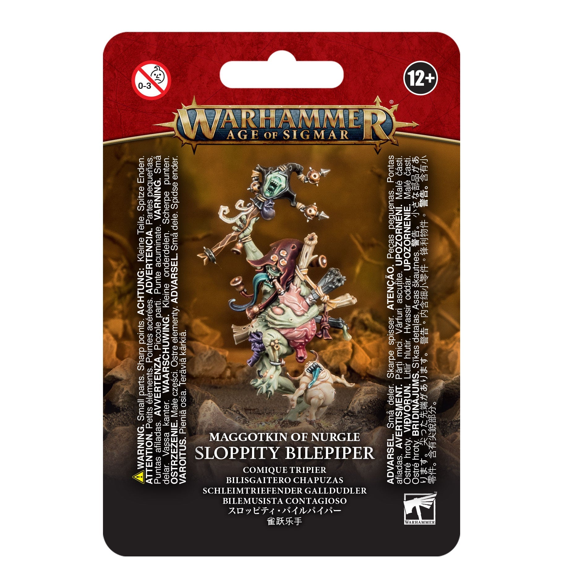 Maggotkin Of Nurgle Sloppity Bilepiper - Dark Crystal Cards