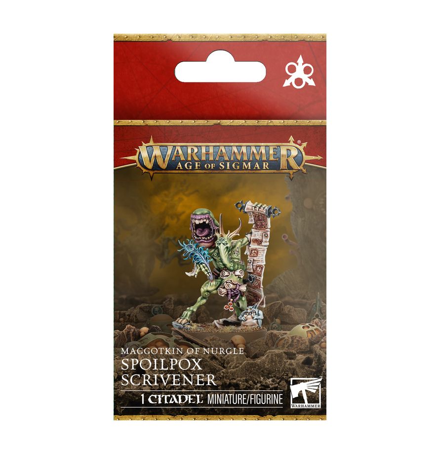 Maggotkin of Nurgle Spoilpox Scrivener - Dark Crystal Cards