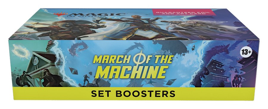 Magic The Gathering March of the Machine Draft Set Box - Dark Crystal Cards