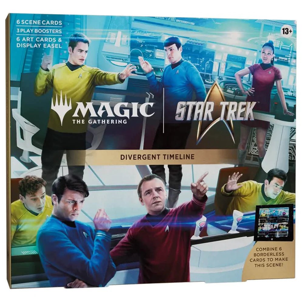 MAGIC THE GATHERING STAR TREK SCENE BOX - DIVERGENT TIMELINE Nov 13 Pre-Order - Dark Crystal Cards