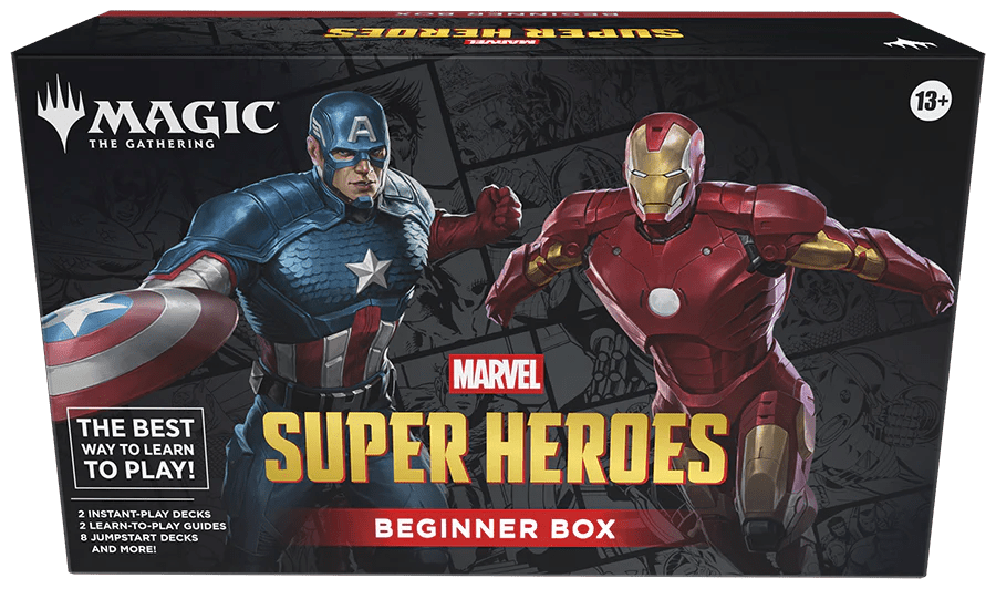 Marvel Super Heroes Beginner Box Pre - order - Dark Crystal Cards