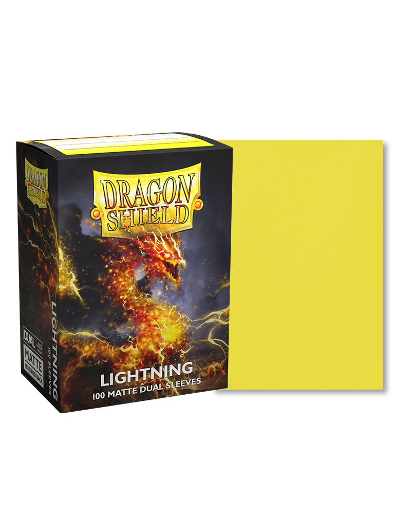 Dragon Shield Dual Sleeve 100ct - Lightning