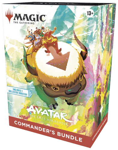 MTG Universes Beyond Avatar The Last Airbender Commander's Bundle - Dark Crystal Cards