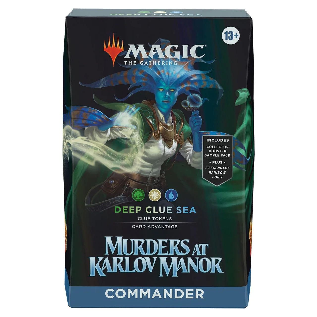 Murders At Karlov Manor Commander Deep Clue Sea - Dark Crystal Cards