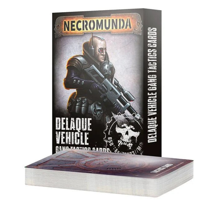 Necromunda Delaque Vehicle Gang Tactics Cards - Dark Crystal Cards