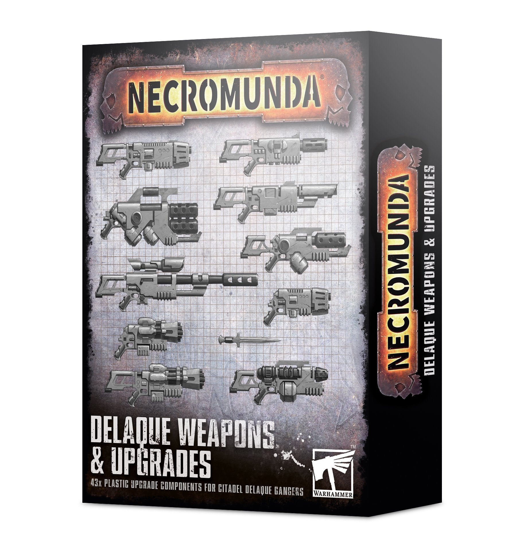 Necromunda Delaque Weapons And Upgrades - Dark Crystal Cards