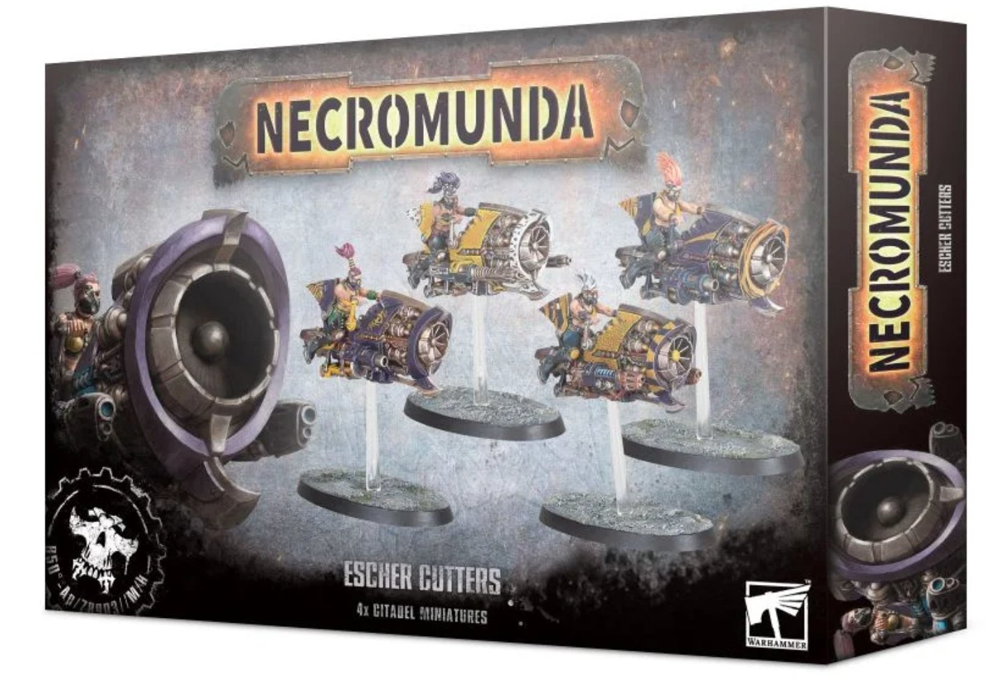 Necromunda Escher Cutters - Dark Crystal Cards