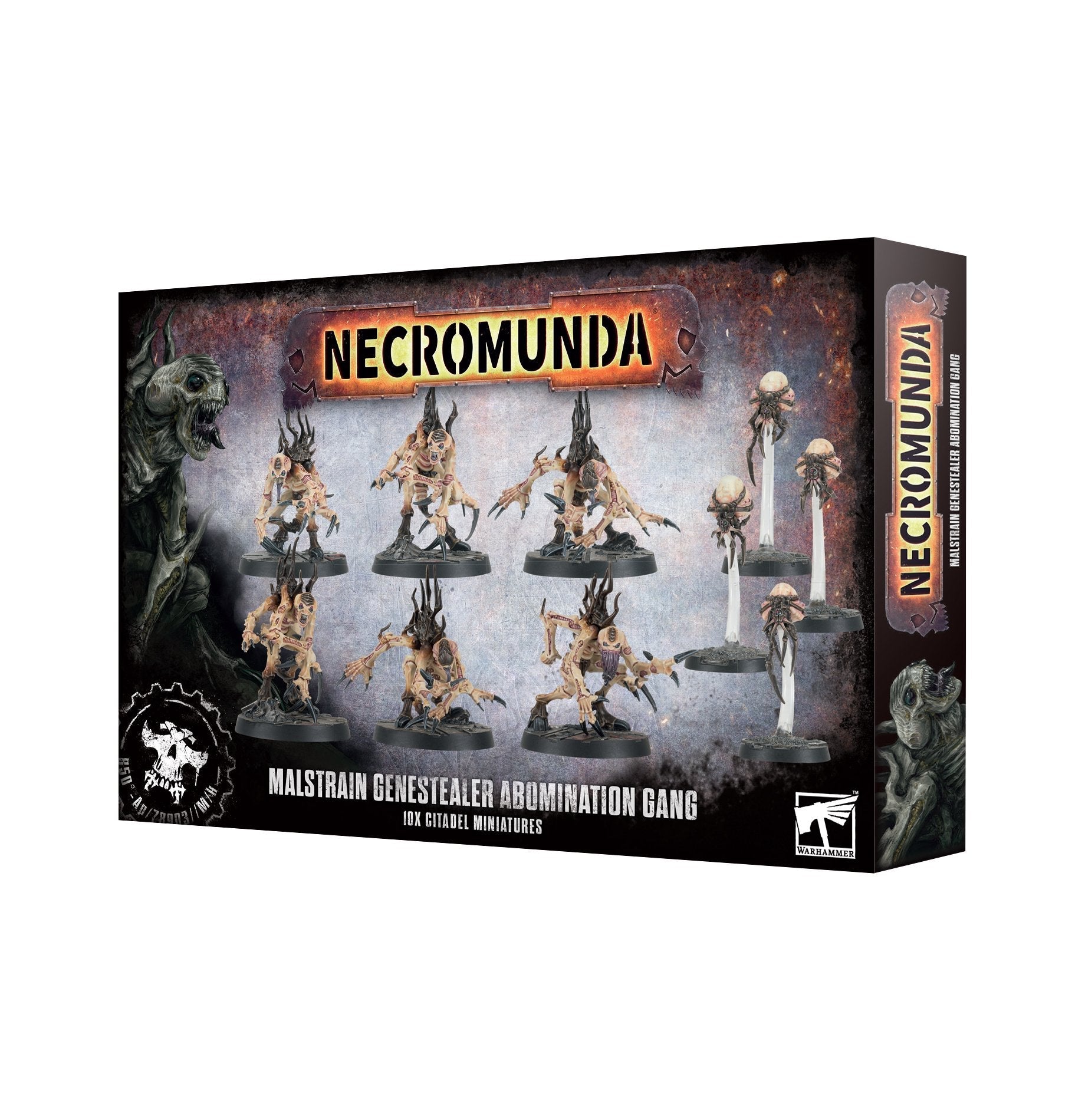 Necromunda Genestealer Abomination Gang - Dark Crystal Cards